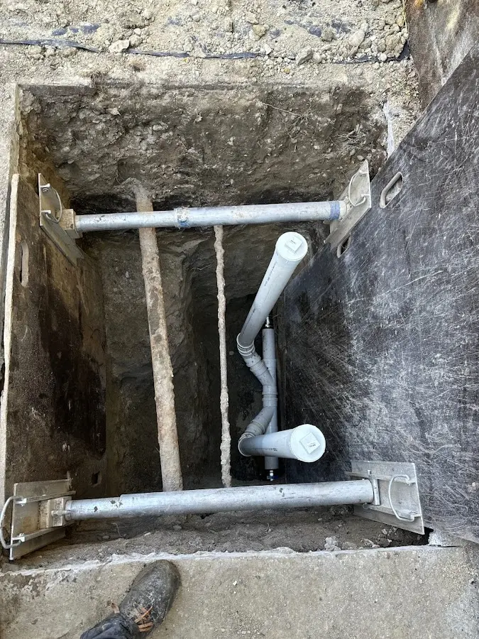 Experienced plumber completing Gas Line Repair work in Youngstown